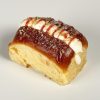 Briochito de cheesecake con masa de brioche.