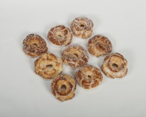 Rosquillas de viento artesanas típicas de San Isidro.