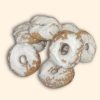 Dulces de San Isidro: rosquillas con cobertura blanca.