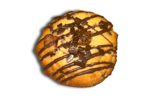 Cookie rellena o con dulce de leche visible