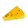 Tarta de queso cremosa con cobertura exótica.